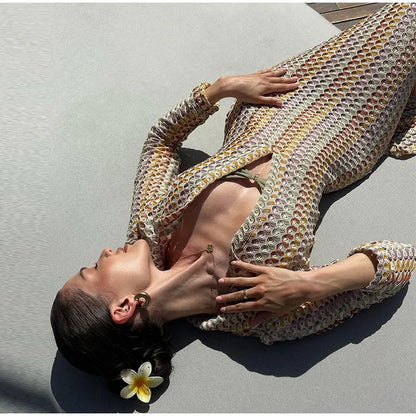 IBIZA - Elegant Maxi Dress for Beachside Moments and Unforgettable Summer Days