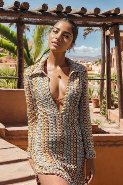IBIZA - Elegant Maxi Dress for Beachside Moments and Unforgettable Summer Days