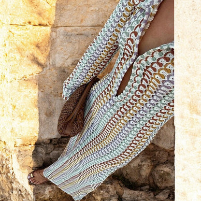 IBIZA - Elegant Maxi Dress for Beachside Moments and Unforgettable Summer Days