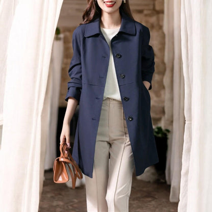 Vanasah | Trench Coat Elegant and Water-Resistant for Unforgettable Style
