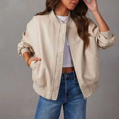 Petra | Trendy Vintage Bomber Jacket for a Perfect Everyday Style