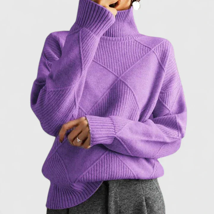 Adrisal Festive and Appliquéd Sweater Combining Comfort and Style