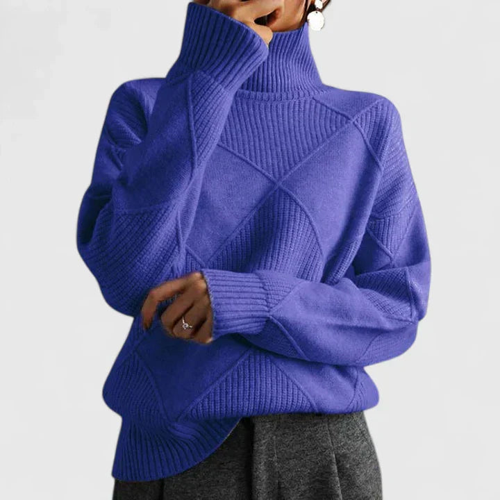Adrisal Festive and Appliquéd Sweater Combining Comfort and Style