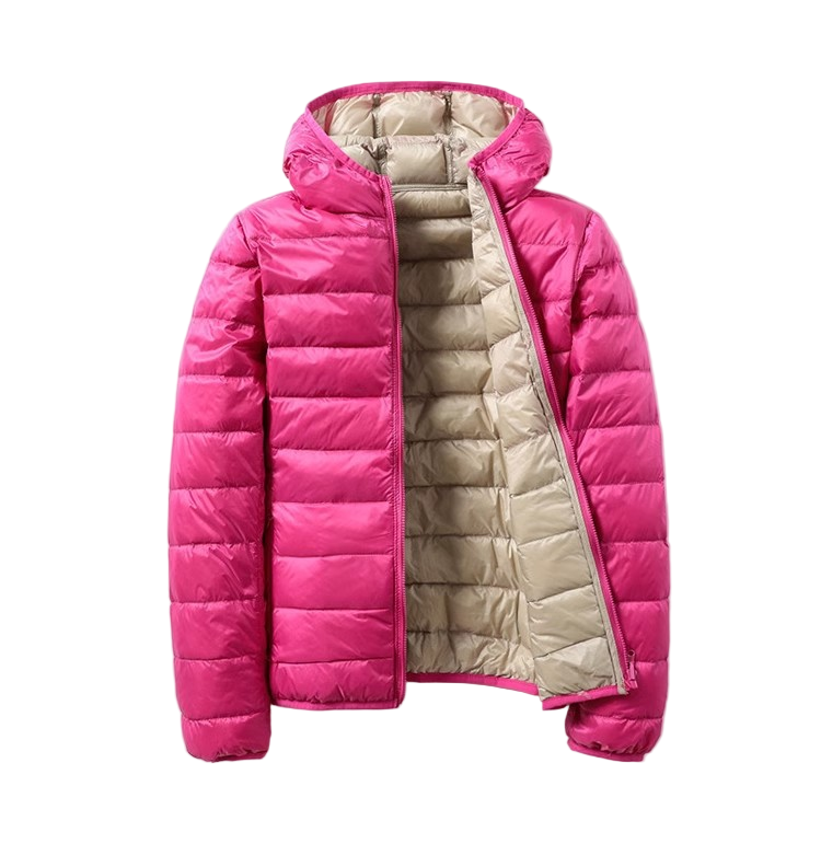 Elegant Women's Overlay Jacket with Hood for Stylish Weather Protection