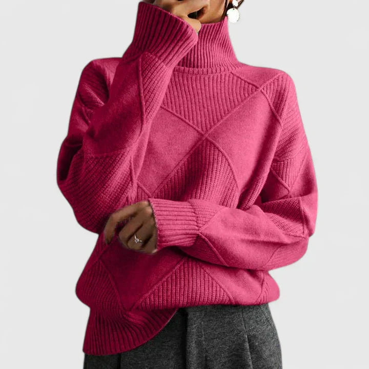 Adrisal Festive and Appliquéd Sweater Combining Comfort and Style