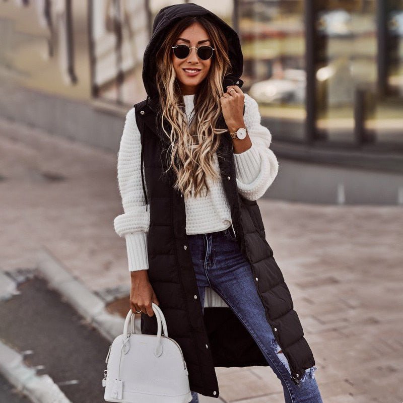 Fashionable women's hoodie with a hood for maximum comfort