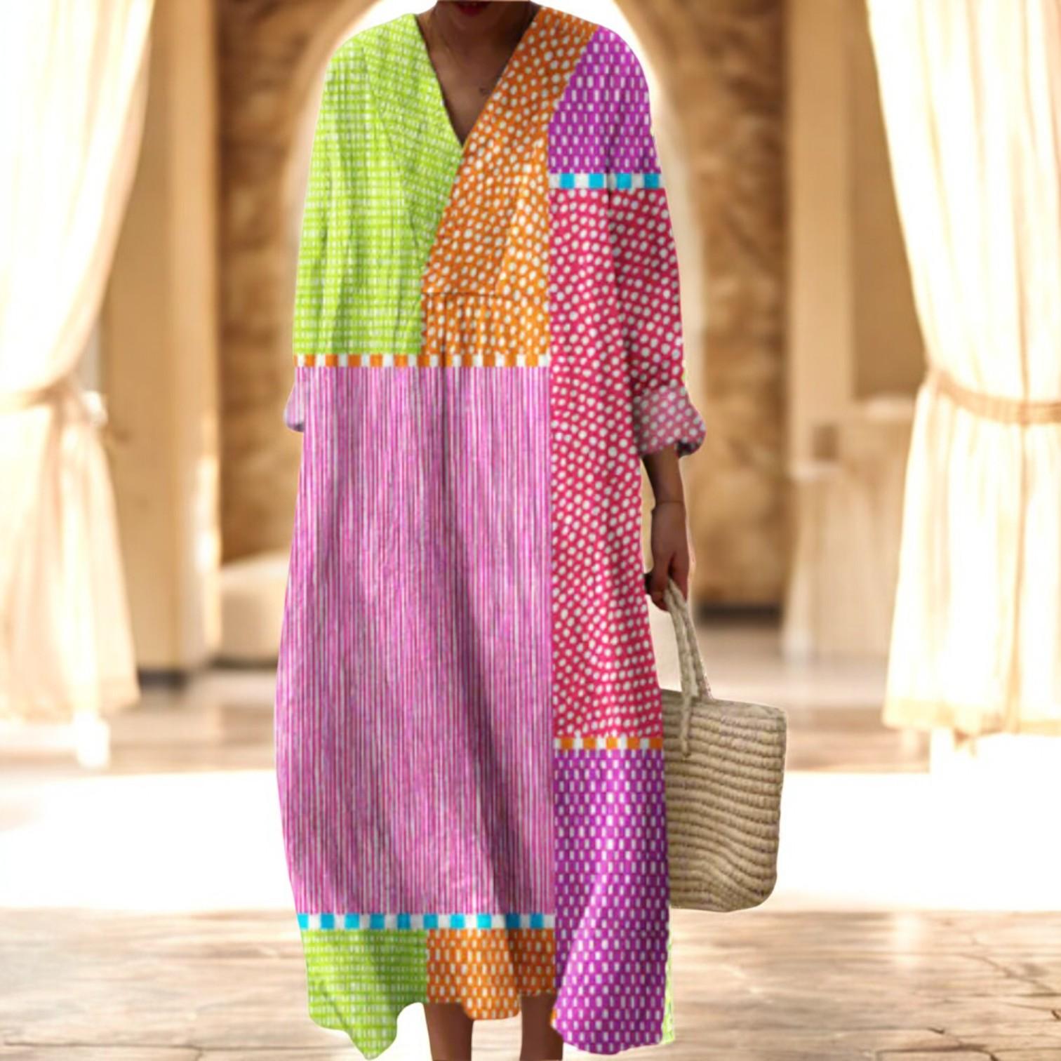 Elegant and Stylish Geometric Dress for Events