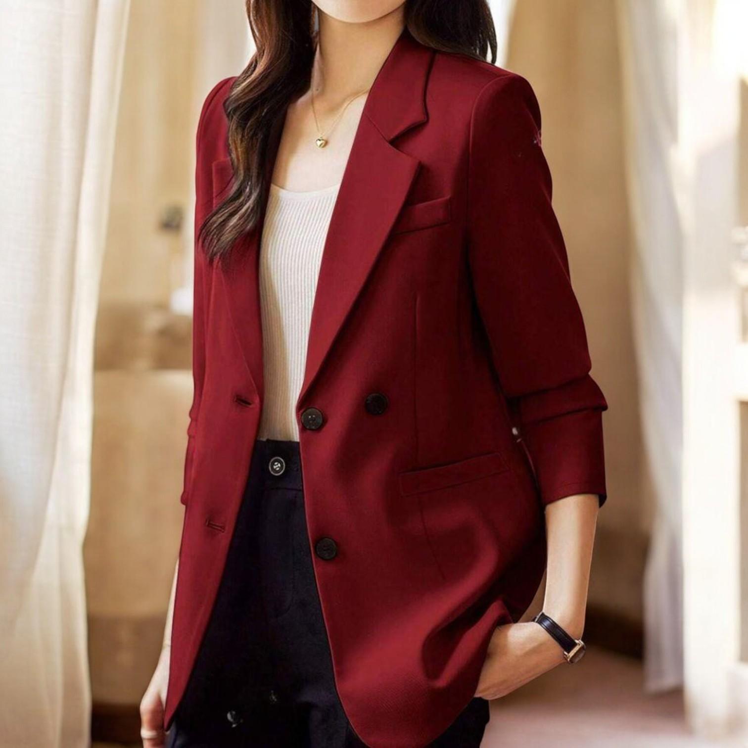 Elegant and stylish women's blazer with a unique design, limited stock