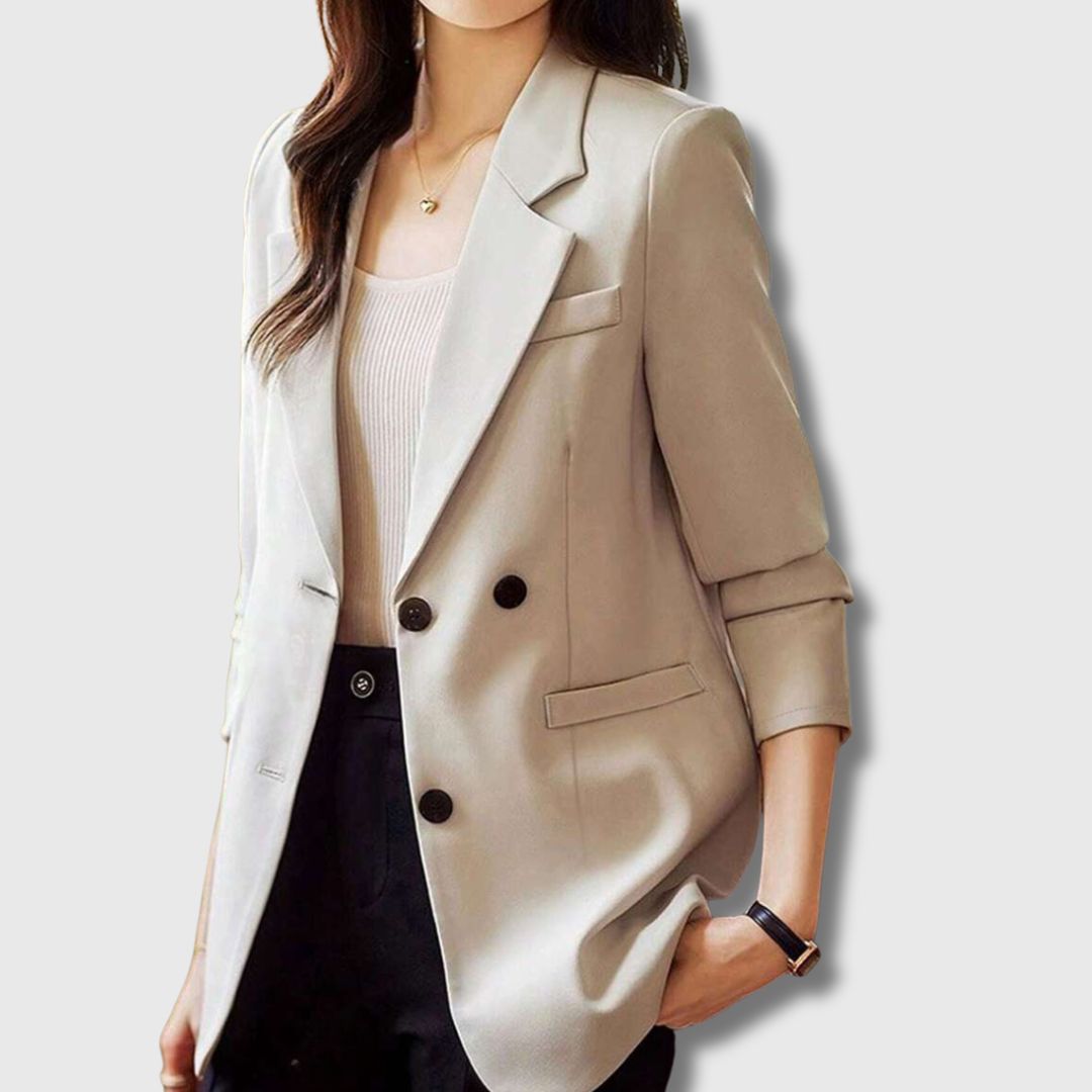 Elegant and stylish women's blazer with a unique design, limited stock
