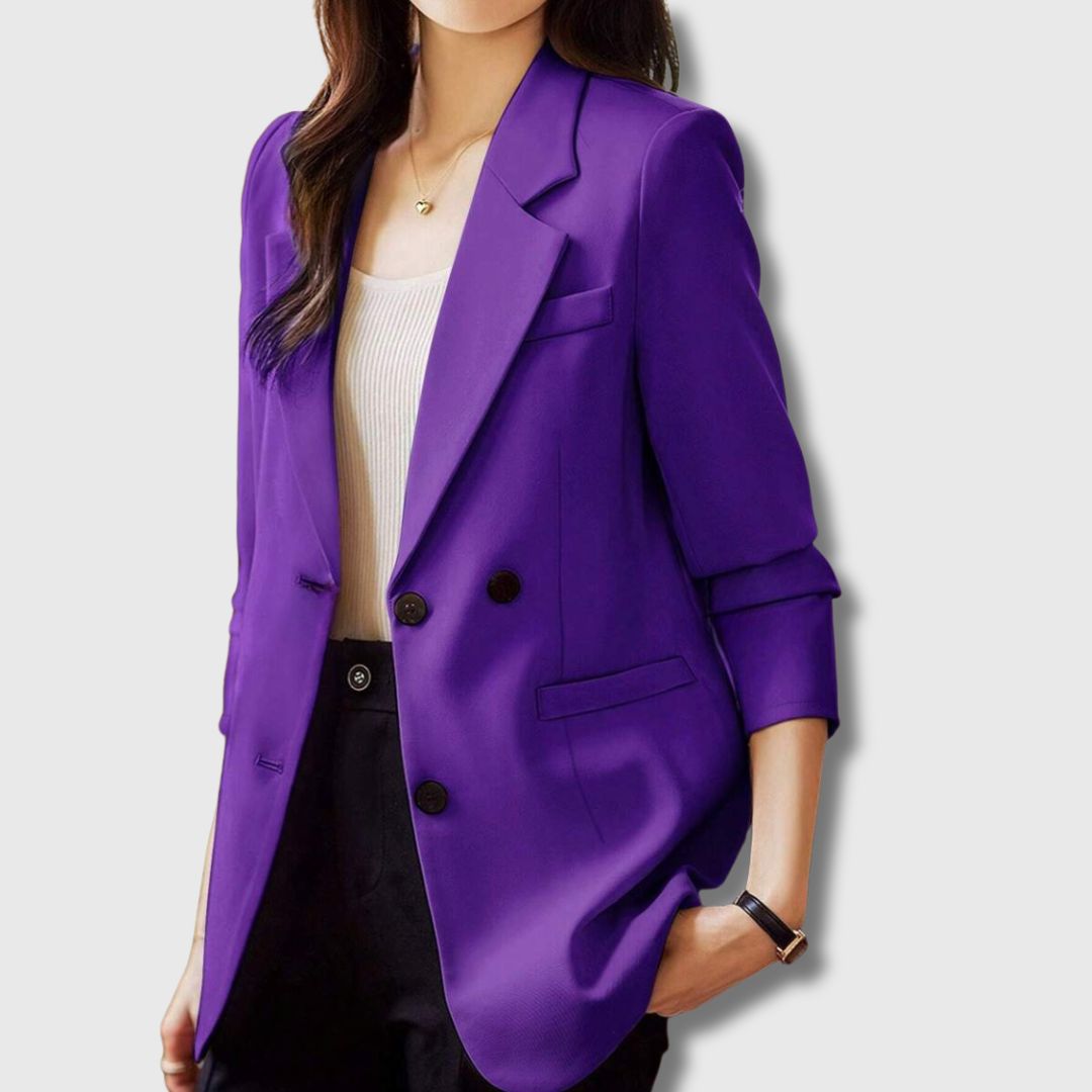 Elegant and stylish women's blazer with a unique design, limited stock