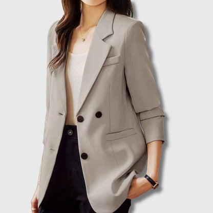 Elegant and stylish women's blazer with a unique design, limited stock