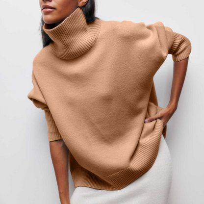 Kitiya Imagine High Neck Sweater - The Perfect Look for Elegant and Warm Winter