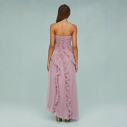 Josephine Dress with Elegant Half Pleated Fold for Kids