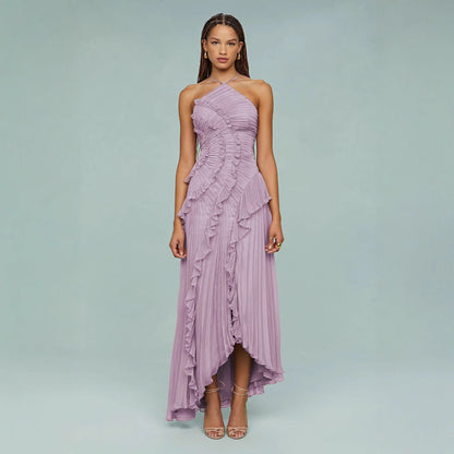 Josephine Dress with Elegant Half Pleated Fold for Kids