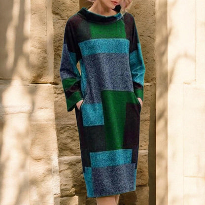 Elegant and versatile carved dress comfortable for any occasion – the perfect choice for style and comfort