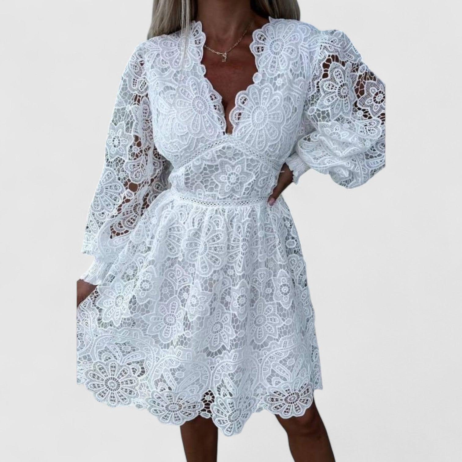 Elegant Smocked Dress Model Meyuan for Special Events