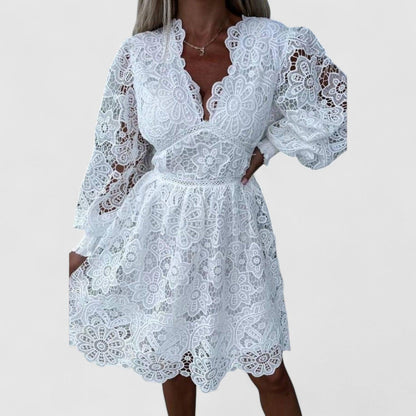 Elegant Smocked Dress Model Meyuan for Special Events