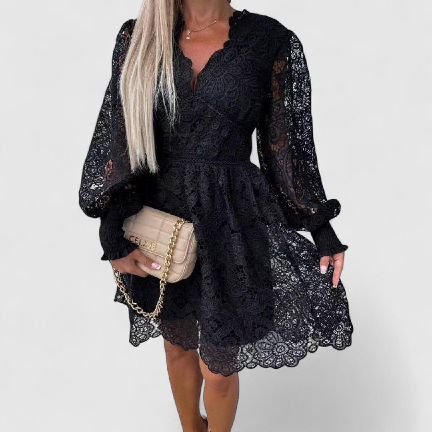 Elegant Smocked Dress Model Meyuan for Special Events