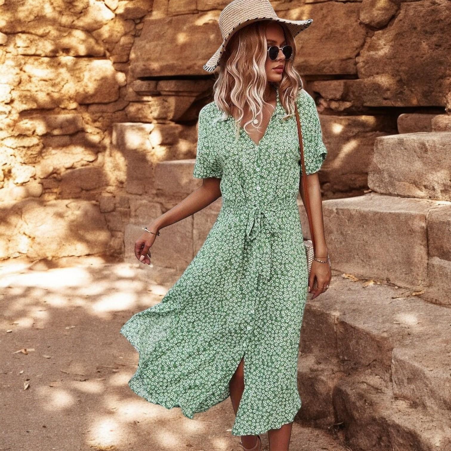 Elegant Summer Dress by Dora for Unforgettable Days and Experiences