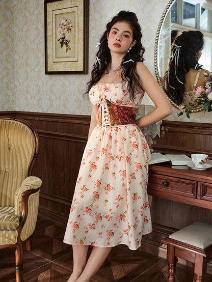 Comfortable and cozy summer dress with useful pockets
