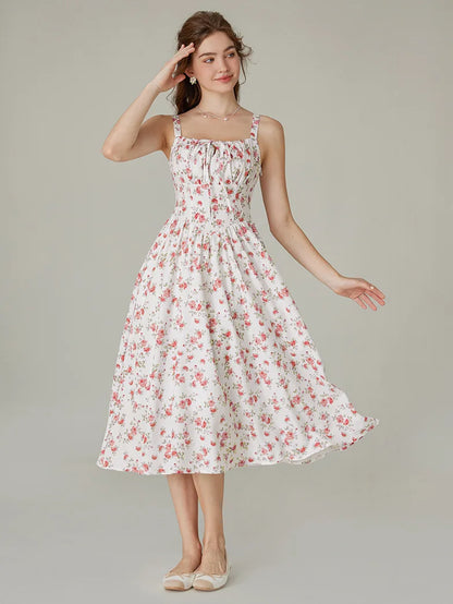 Comfortable and cozy summer dress with useful pockets