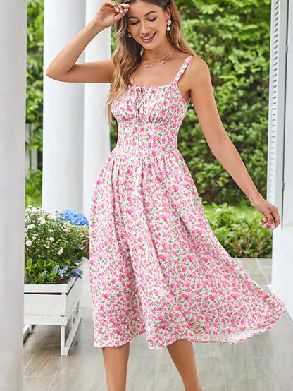 Comfortable and cozy summer dress with useful pockets