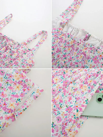 Comfortable and cozy summer dress with useful pockets