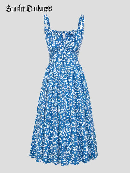 Comfortable and cozy summer dress with useful pockets