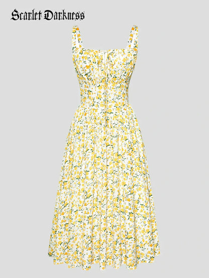 Comfortable and cozy summer dress with useful pockets