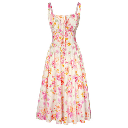 Comfortable and cozy summer dress with useful pockets