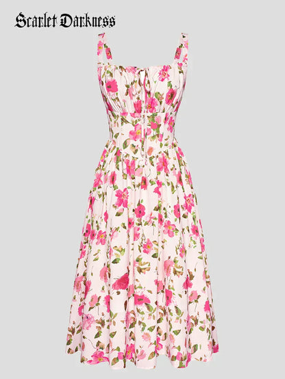 Comfortable and cozy summer dress with useful pockets