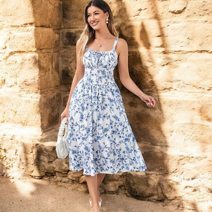 Comfortable and cozy summer dress with useful pockets