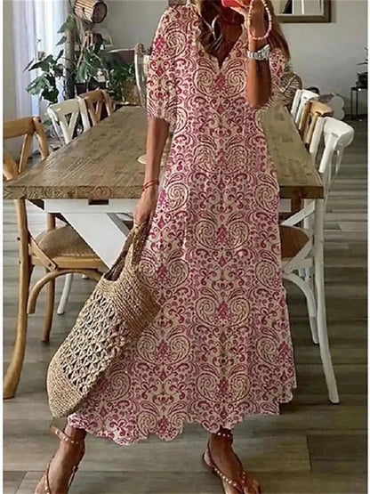Juli Derman Maxi Dress for Summer – Stylish and Comfortable Beach and Travel Item for Every Day