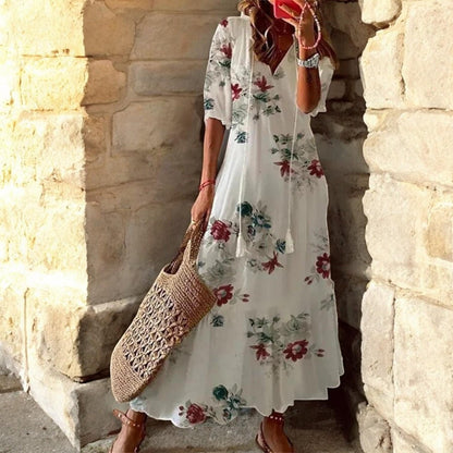 Juli Derman Maxi Dress for Summer – Stylish and Comfortable Beach and Travel Item for Every Day
