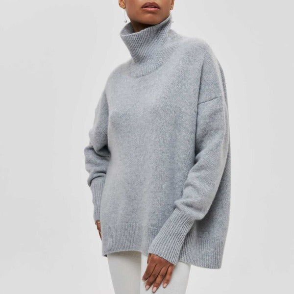 Kitiya Imagine High Neck Sweater - The Perfect Look for Elegant and Warm Winter