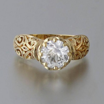 Elegant White Zirconia Ring Joanna - The Perfect Addition to Your Style