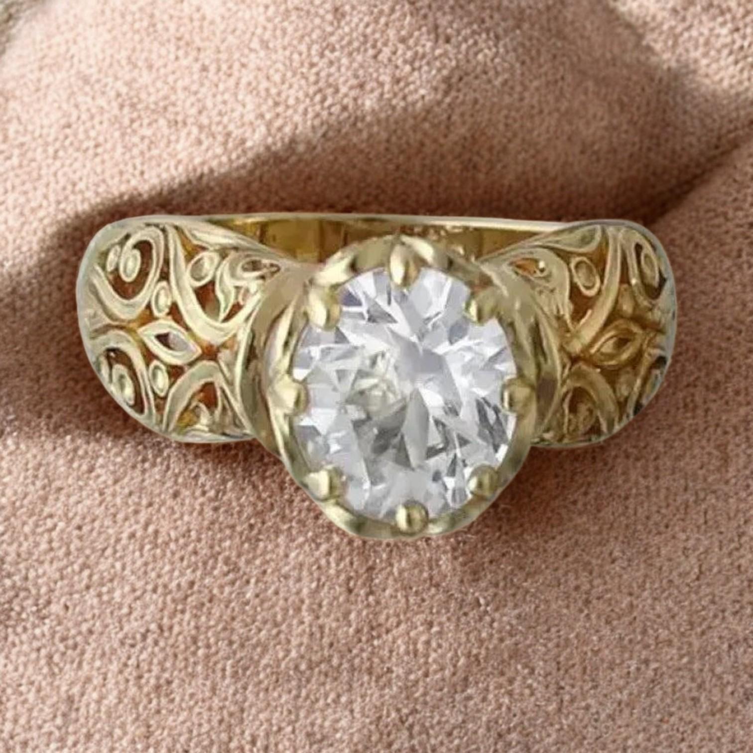 Elegant White Zirconia Ring Joanna - The Perfect Addition to Your Style