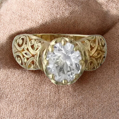 Elegant White Zirconia Ring Joanna - The Perfect Addition to Your Style