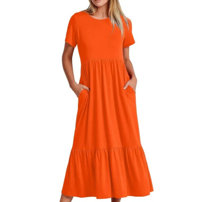 Lara Damin Women's Fashionable Summer Dress with Loose and Comfortable Design