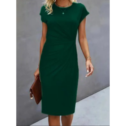 Elegant Bodice Dress for Women with Jewelry and Short Sleeves - The Perfect Look for Special Occasions