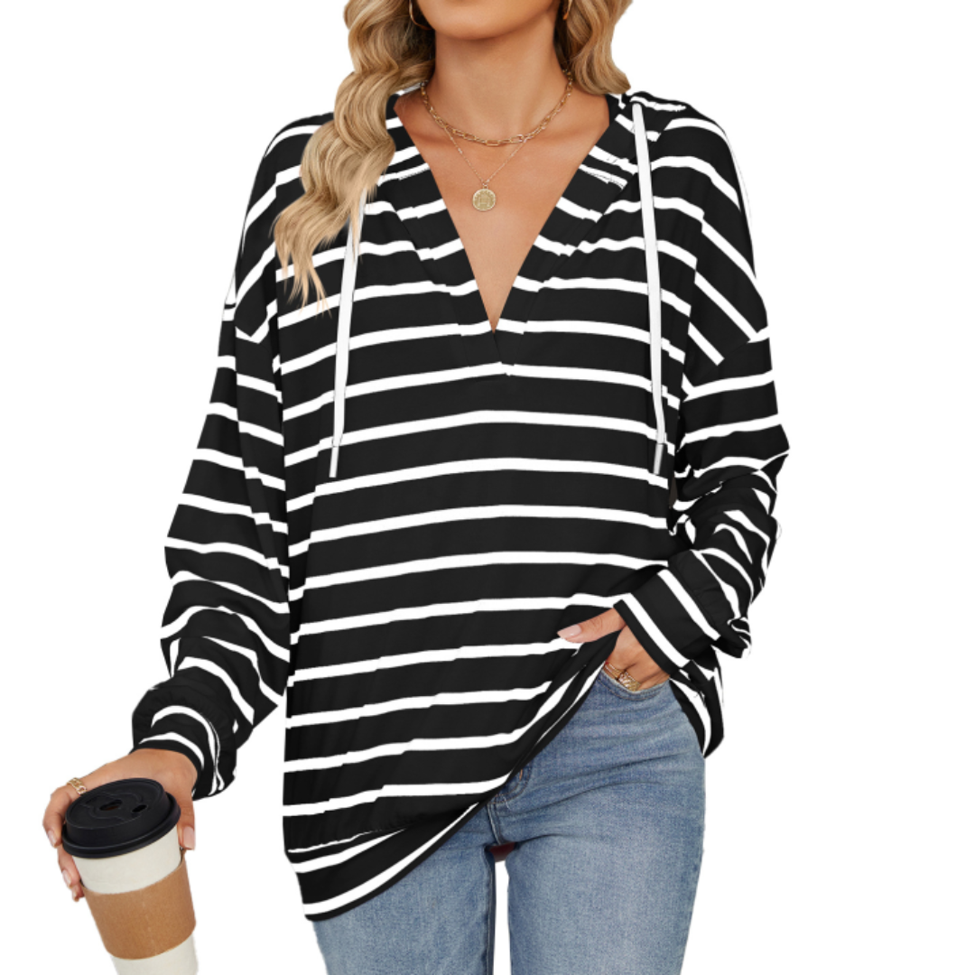 Analyzer | Designed and Elegant Hooded Sweatshirt for Women for a Perfect Style