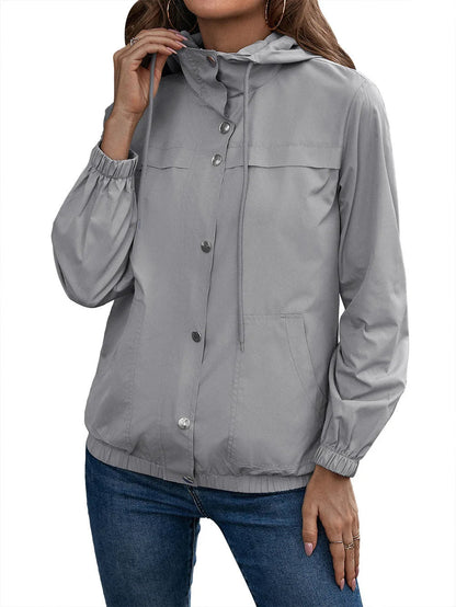 Johanna | Stylish Trench Coat with Waterproof Hood for Fashionable Protection in All Weather Conditions