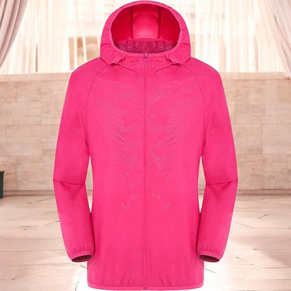 Nadeen - Trendy Unisex Trench Coat with Elegant Hood for Perfect All-Weather Suitability