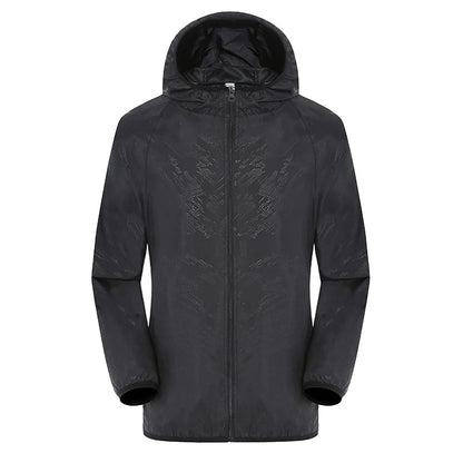 Nadeen - Trendy Unisex Trench Coat with Elegant Hood for Perfect All-Weather Suitability