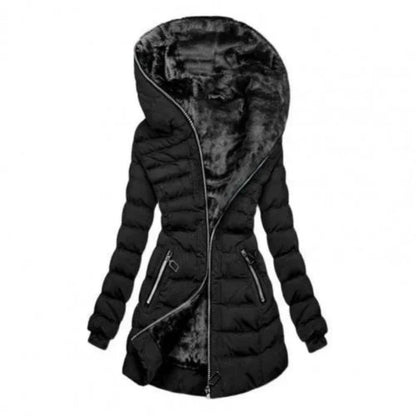 Women's Puffer Coat with Zipper for Perfect Control - Ultimate Protection and Stylish Design for Cold Days
