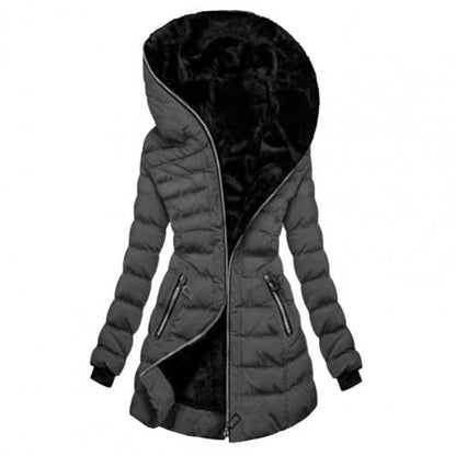 Women's Puffer Coat with Zipper for Perfect Control - Ultimate Protection and Stylish Design for Cold Days