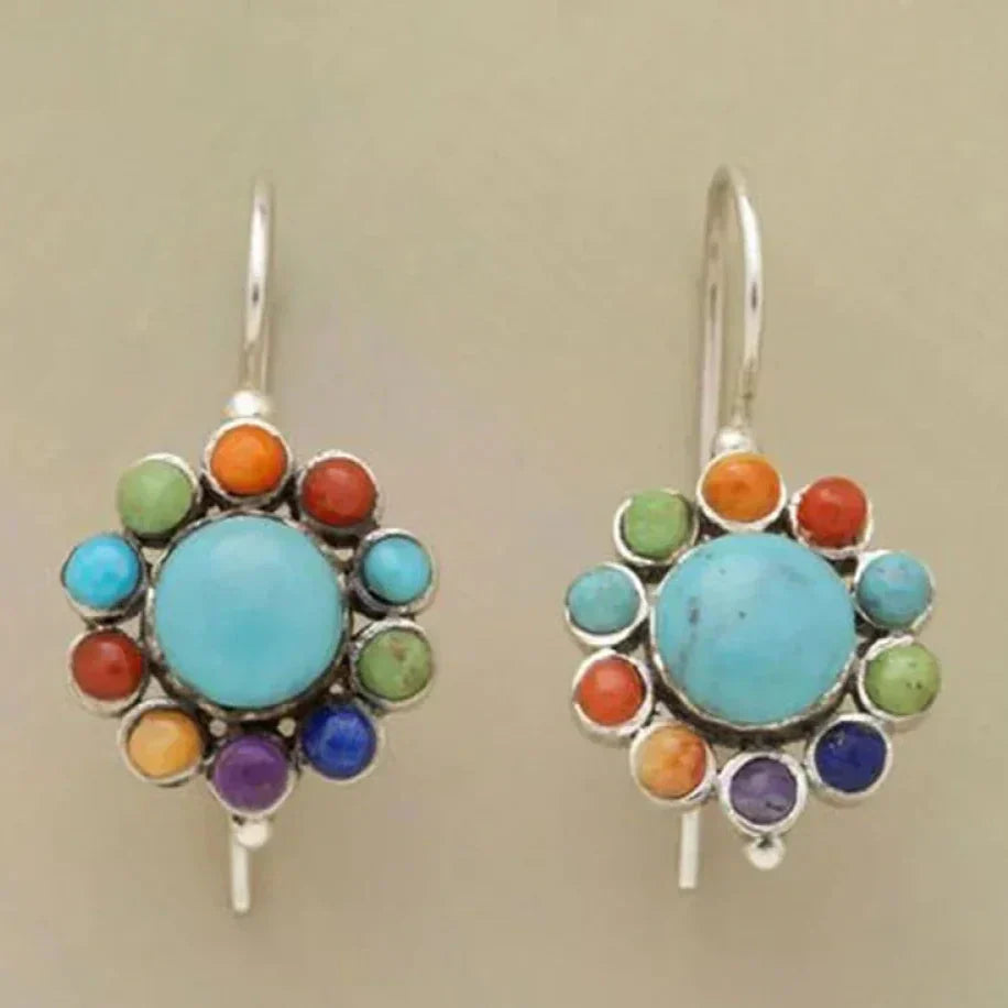 Davina – Stunning turquoise earrings in various colors to complete your look
