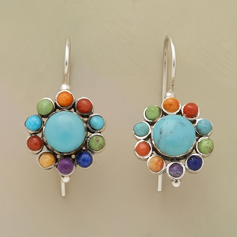 Davina – Stunning turquoise earrings in various colors to complete your look