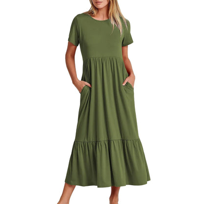 Lara Damin Women's Fashionable Summer Dress with Loose and Comfortable Design
