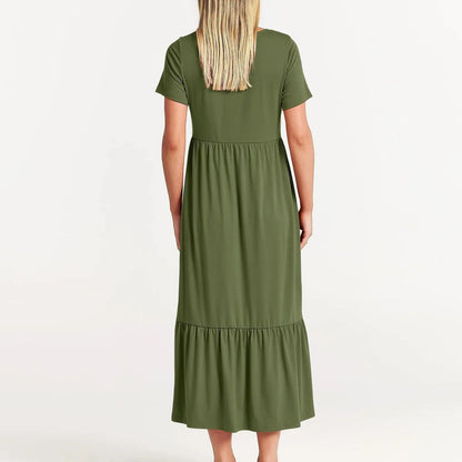Lara Damin Women's Fashionable Summer Dress with Loose and Comfortable Design